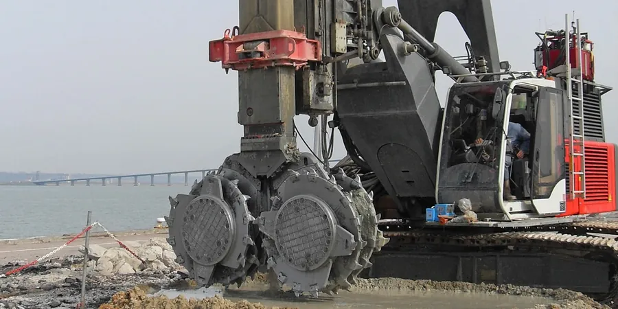 Imagen ilustrativa de Deep soil mixing en Marbella
