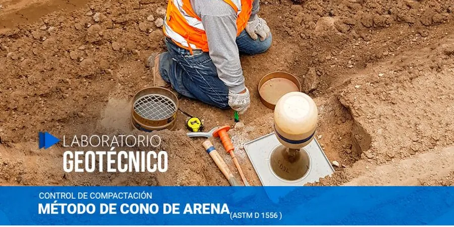 Imagen ilustrativa de Densidad cono arena en Marbella